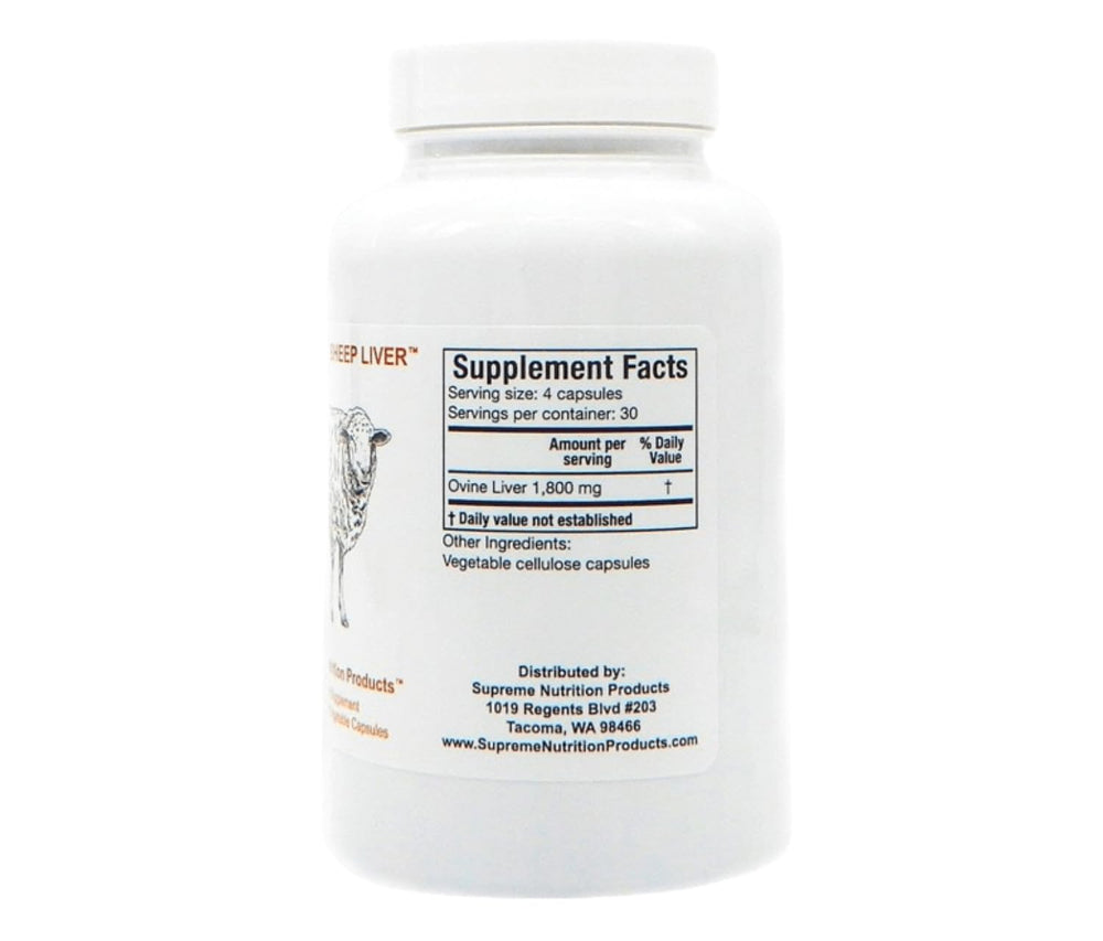 Supreme Nutrition Liver Capsules in hand conveys portability for busy routines