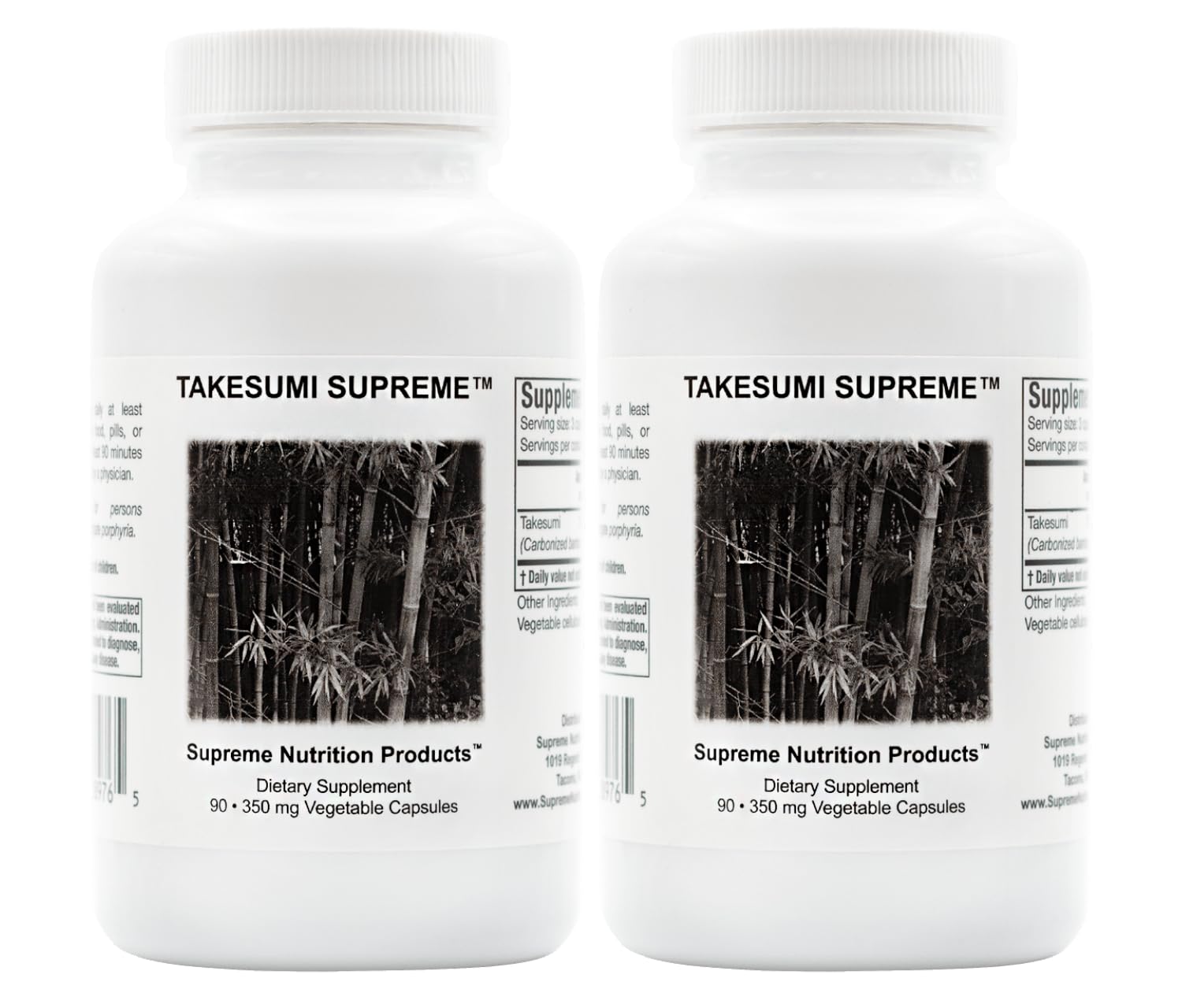 Supreme Nutrition Takesumi Supreme bottle front with label for daily use