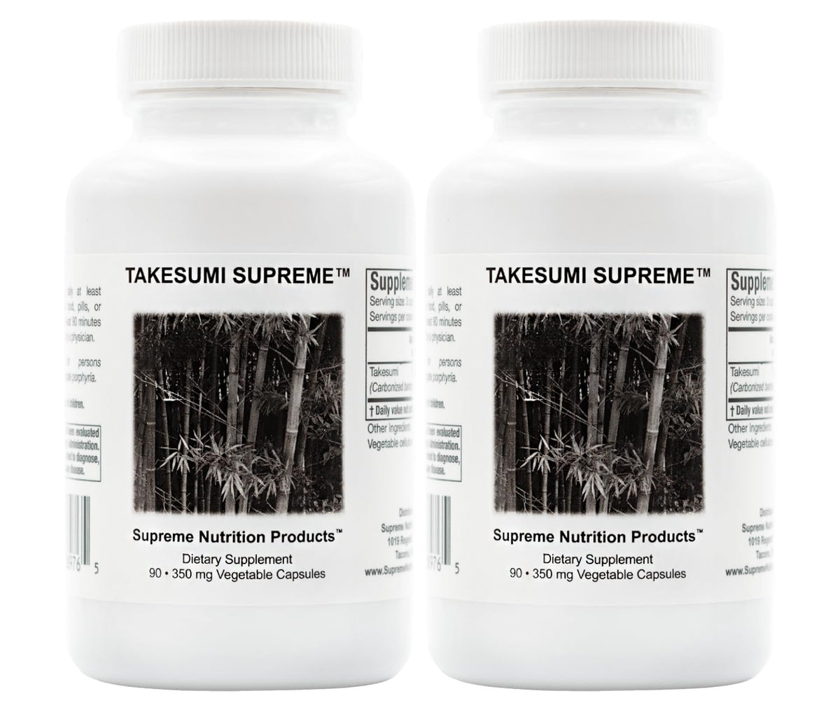 Supreme Nutrition Takesumi Supreme bottle front with label for daily use