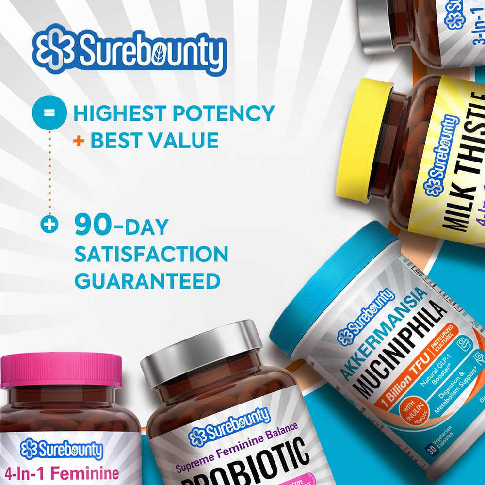 Surebounty Akkermansia bottle seal signaling quality