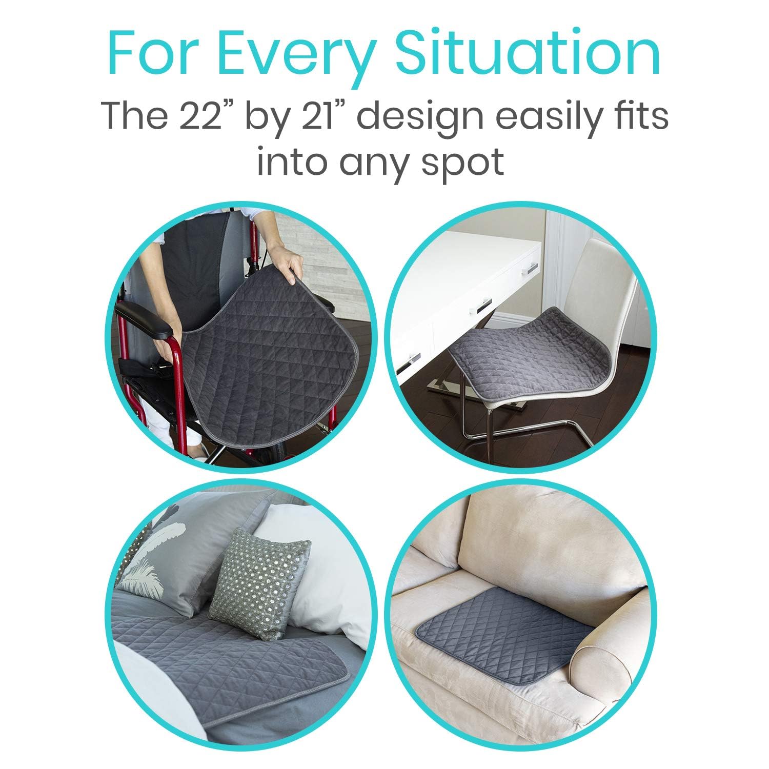 Sures Waterproof Chair Pad sofa armchair guards cushions from accidents