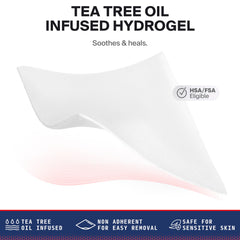 Sterile burn dressings in compact packaging for first aid