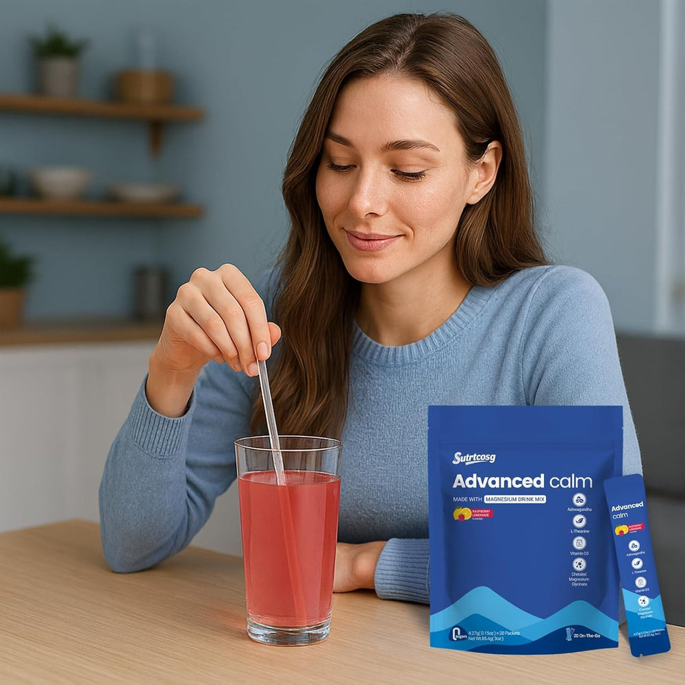 Sutrtcosg key ingredients magnesium glycinate ashwagandha and L-theanine balance.