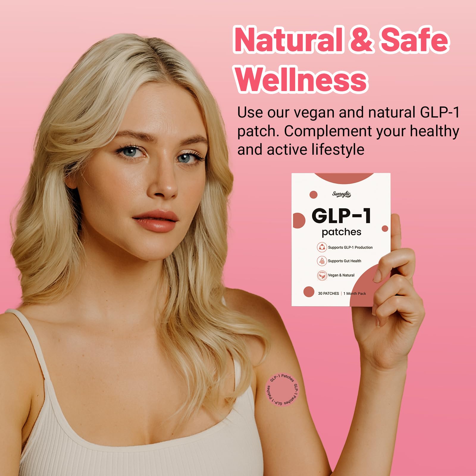 Sutrtcosg Sunrogftic patch berberine cinnamon L-glutamine focus supports daily wellness routines.