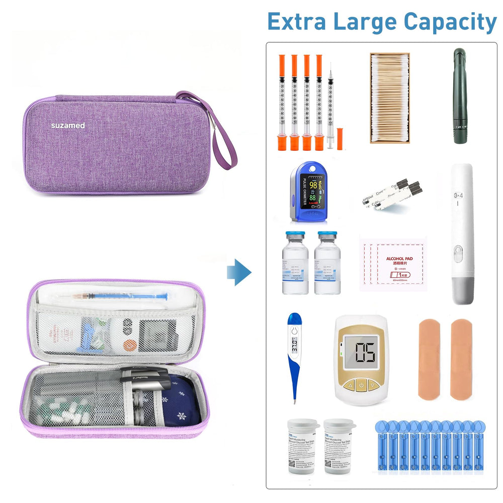 Close-up highlighting the compact interior and thoughtful organization.