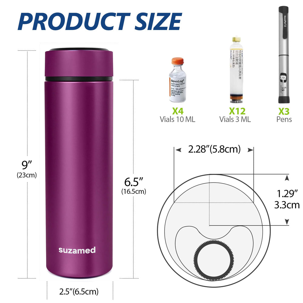 Compact size shown beside a backpack for everyday carry