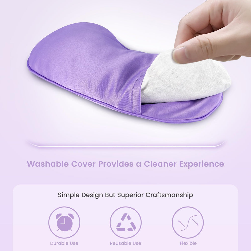 SuzziPad eye mask warm therapy heated in minutes for eye fatigue relief