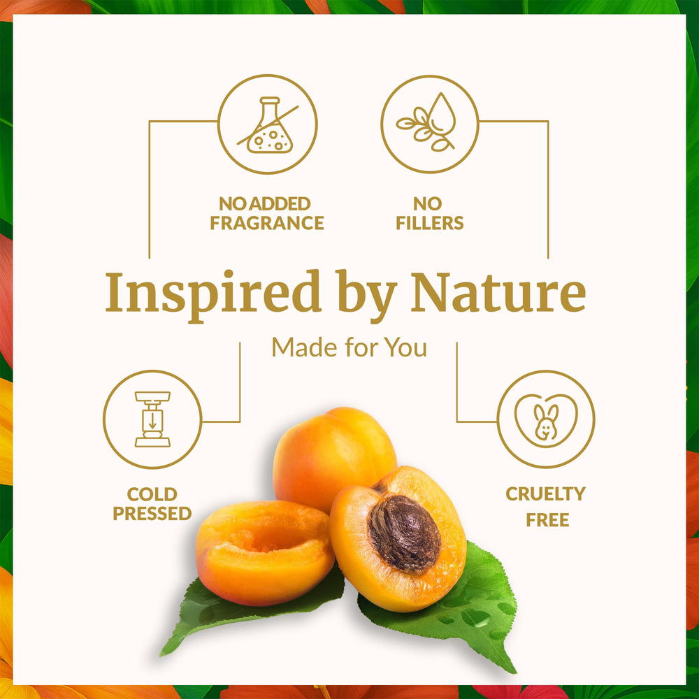 SVA Organic Apricot Seed Oil for hair care and scalp massage.