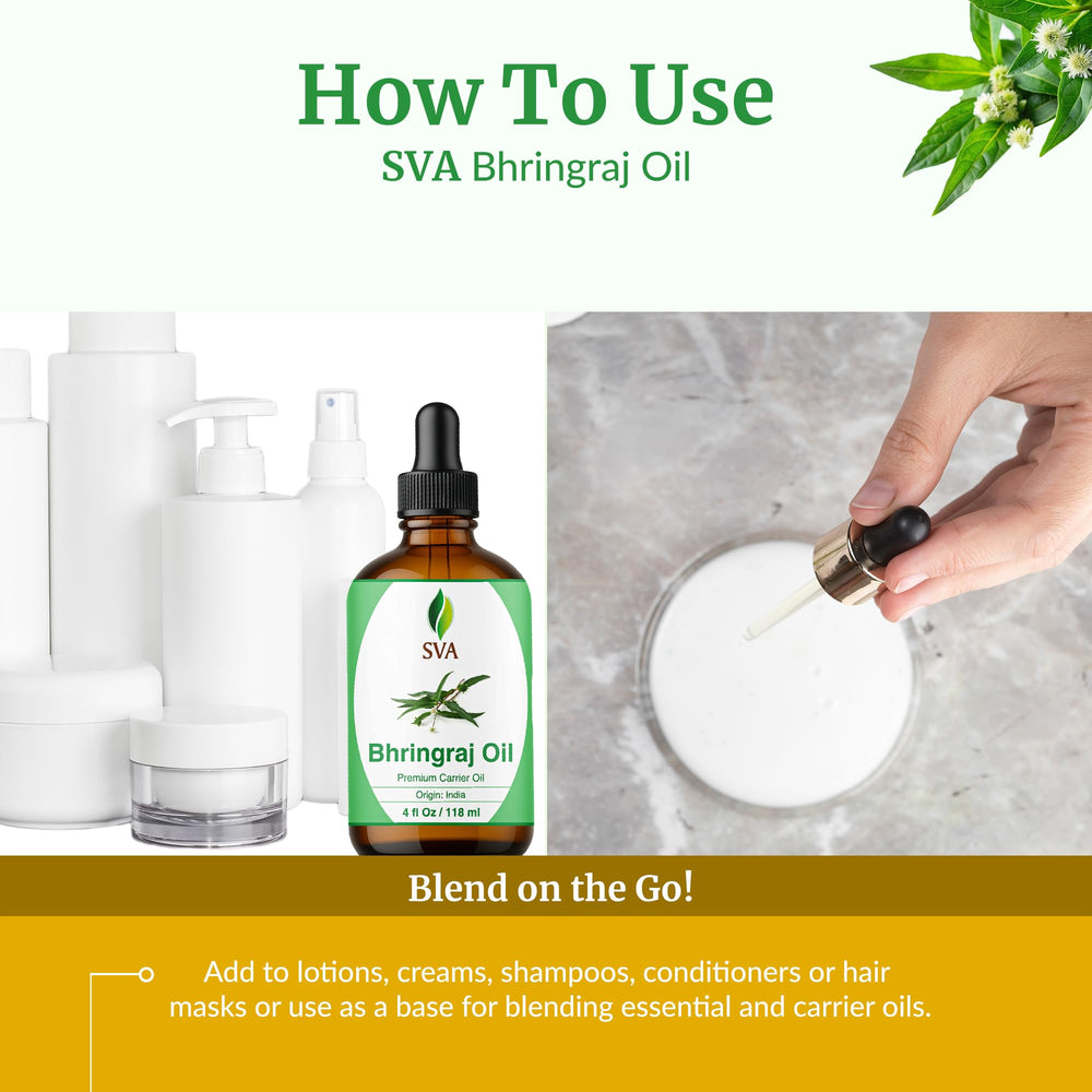 Oil with shampoo mixed for enhanced hair cleansing and conditioning