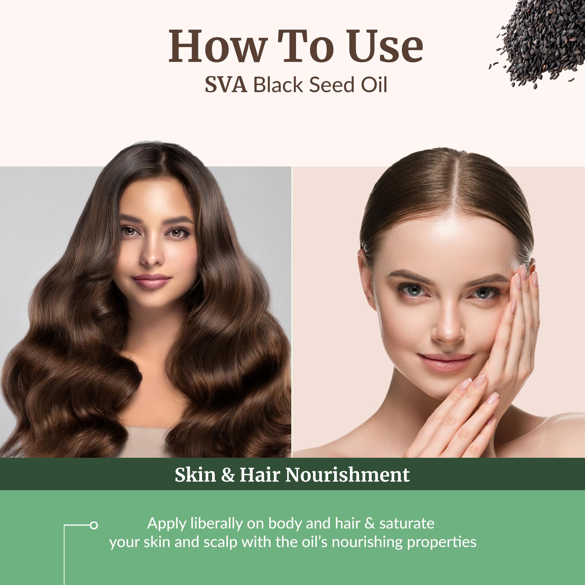SVA Black Seed Oil mixed into body lotion for enhanced hydration