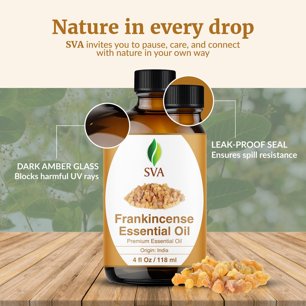 SVA Frankincense Essential Oil for soap making and bath products.