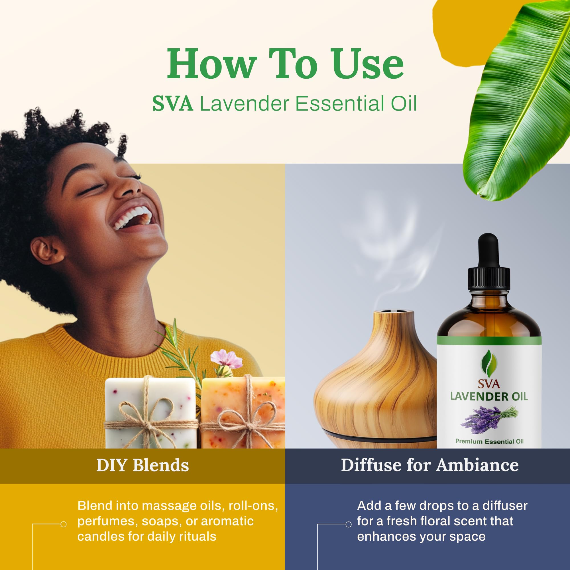 SVA Lavender Oil ideal for candle making and relaxing baths.
