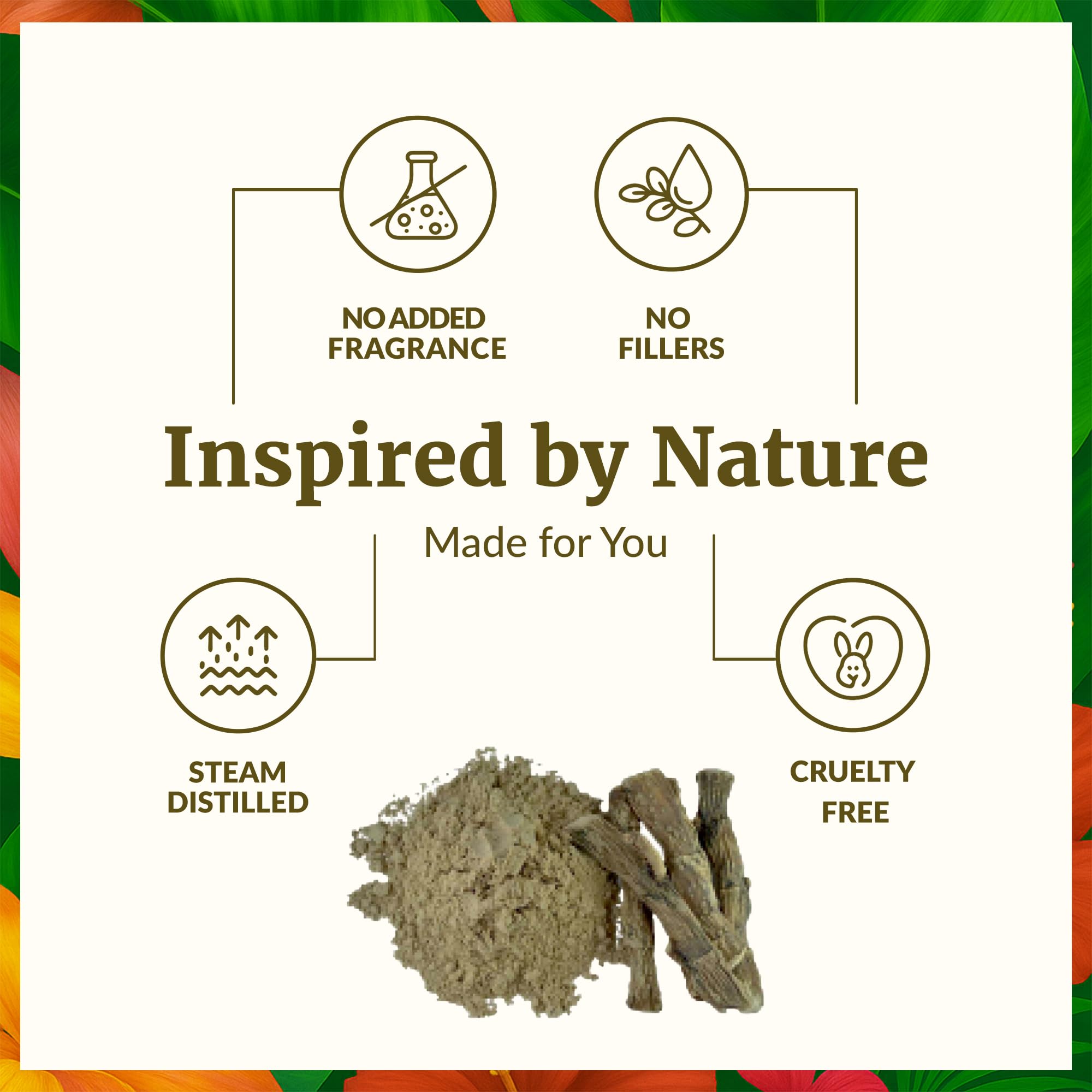 SVA ORGANICS Calamus oil for skin care, added to creams for nourishment.