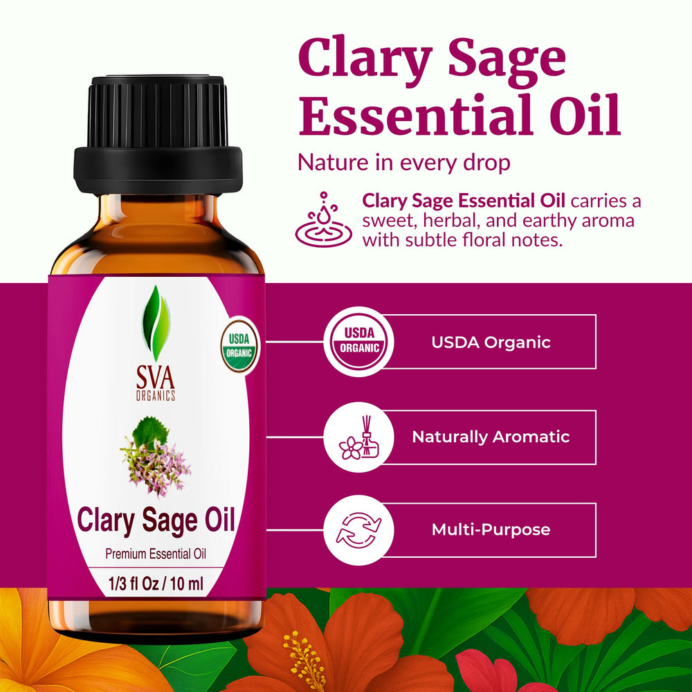 Diffuser setup with Clary Sage for a fresh scent.