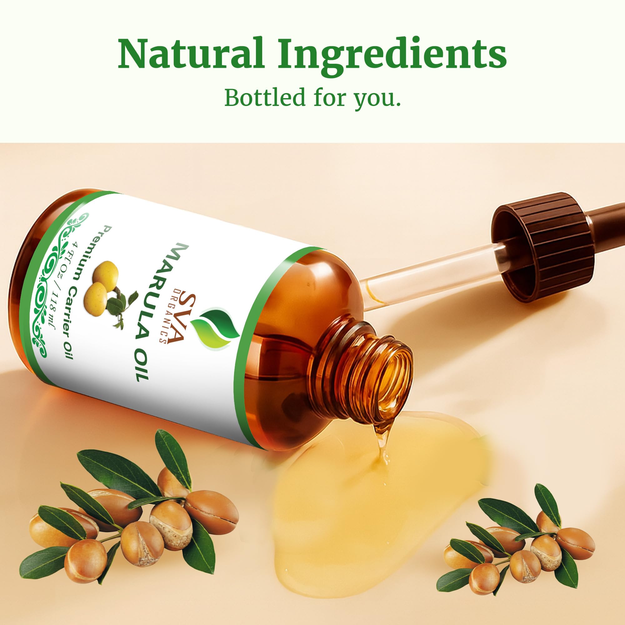 Packaging highlights preservative-free, organic formulation