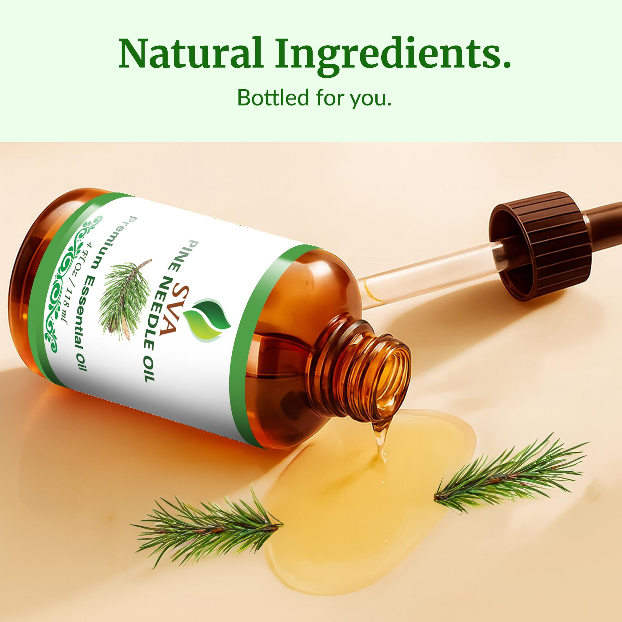 Premium quality essential oil from steam distillation.