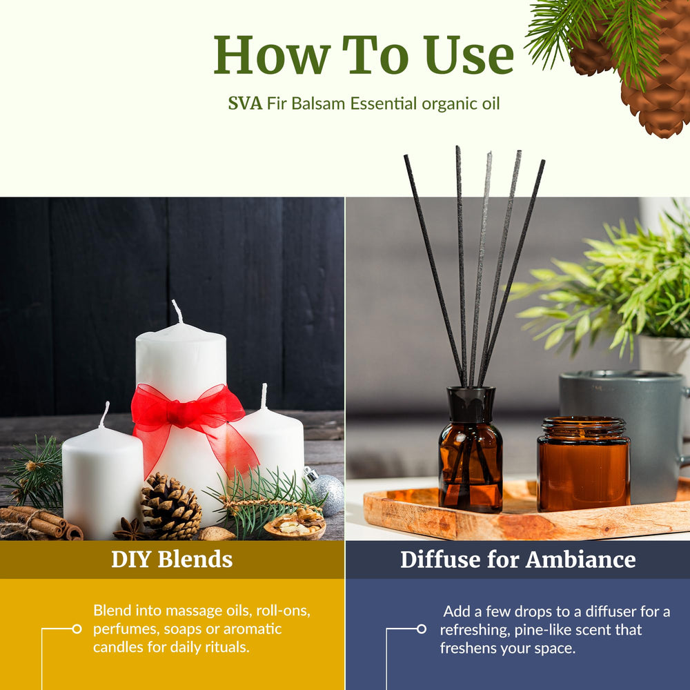 SVA Organics Fir Balsam oil used in soap making ingredients.