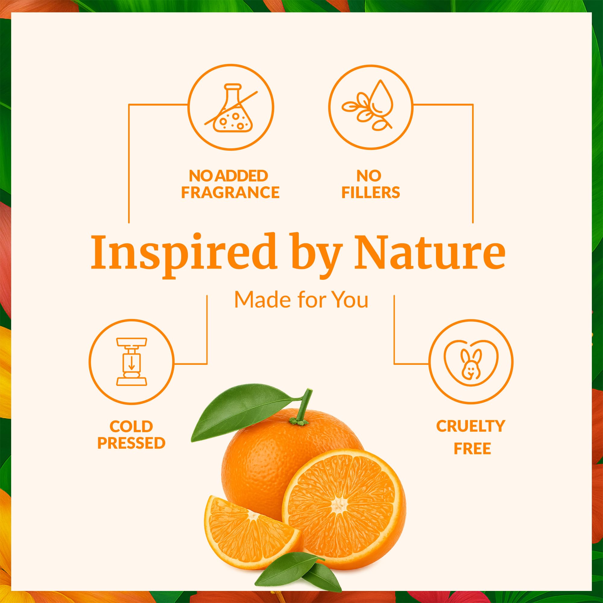 SVA Tangerine oil added to hair care routine for scalp massage.