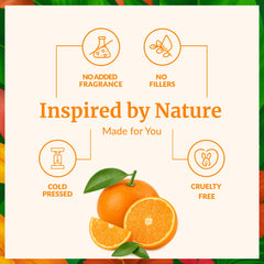 SVA Tangerine oil added to hair care routine for scalp massage.