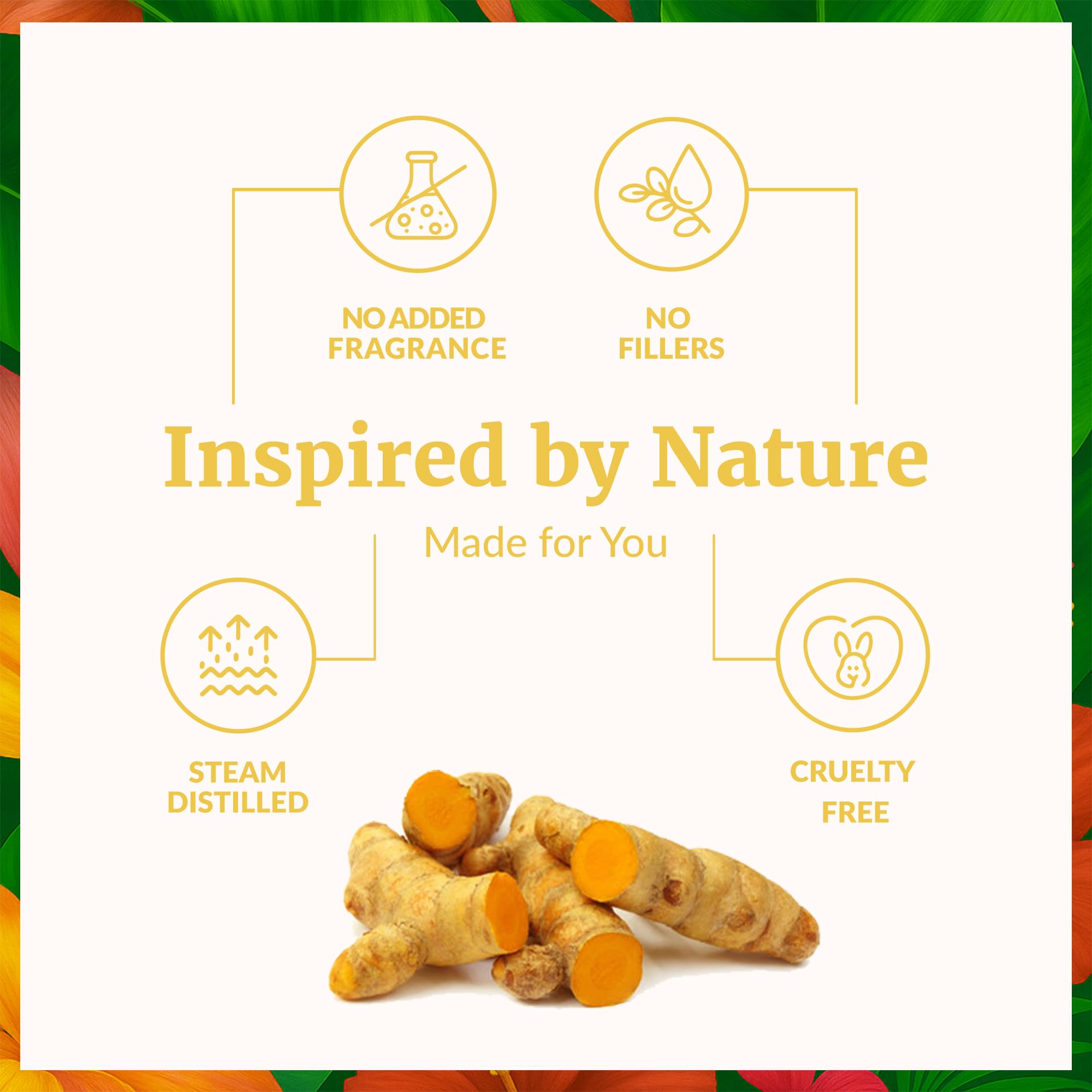 SVA Turmeric Essential Oil in diffuser setup for warm aroma