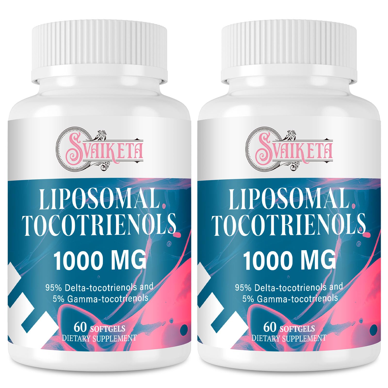 Svaiketa Liposomal Tocotrienols bottle front for daily use