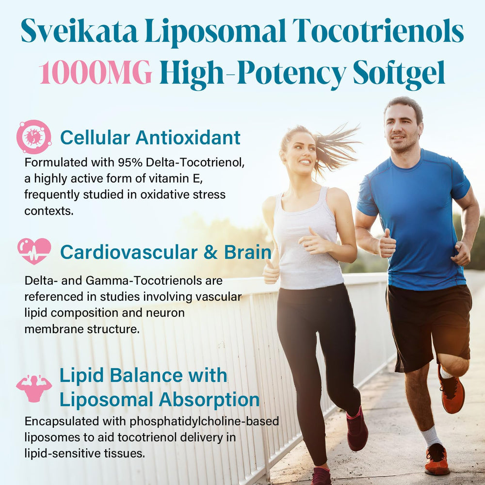 Vegan-friendly Svaiketa tocotrienols packaging appeals to plant-based routines