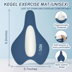 SVTXEU Kegel Exerciser blue silicone close-up shows soft, comfortable texture.