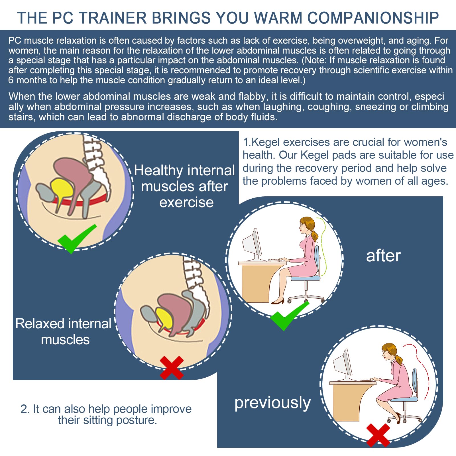 SVTXEU Kegel Exerciser unisex compatibility enables inclusive workouts.