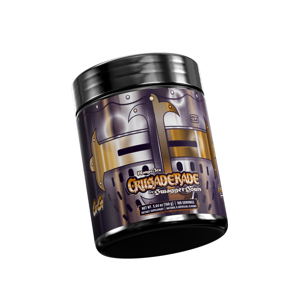 SwaggerSouls Crusaderade Mango Tea powder scoop for focus