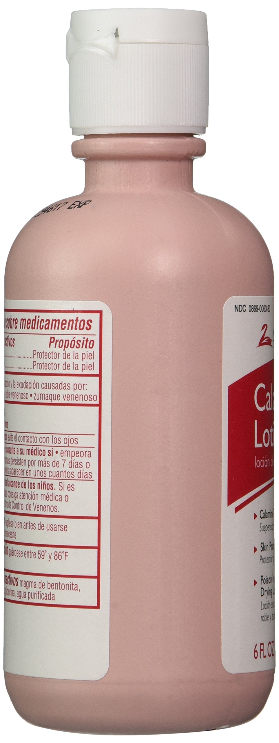 Swan Calamine Lotion applied on skin during routine care.