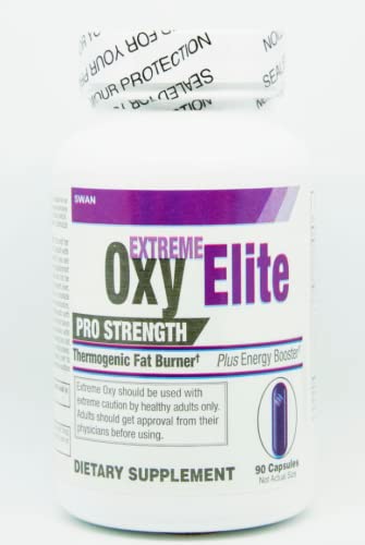 Swan Extreme OxyElite Pro Strength bottle front showing energy-boosting formula