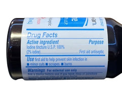 Swan iodine tincture 2-pack on display for home first-aid readiness.