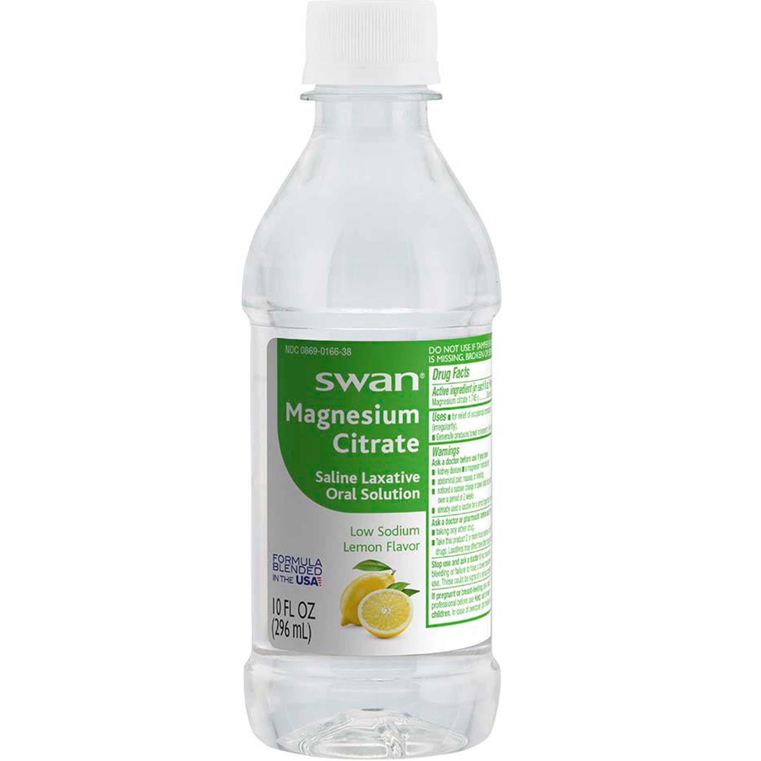 Pouring Swan Magnesium Citrate for easy, liquid relief