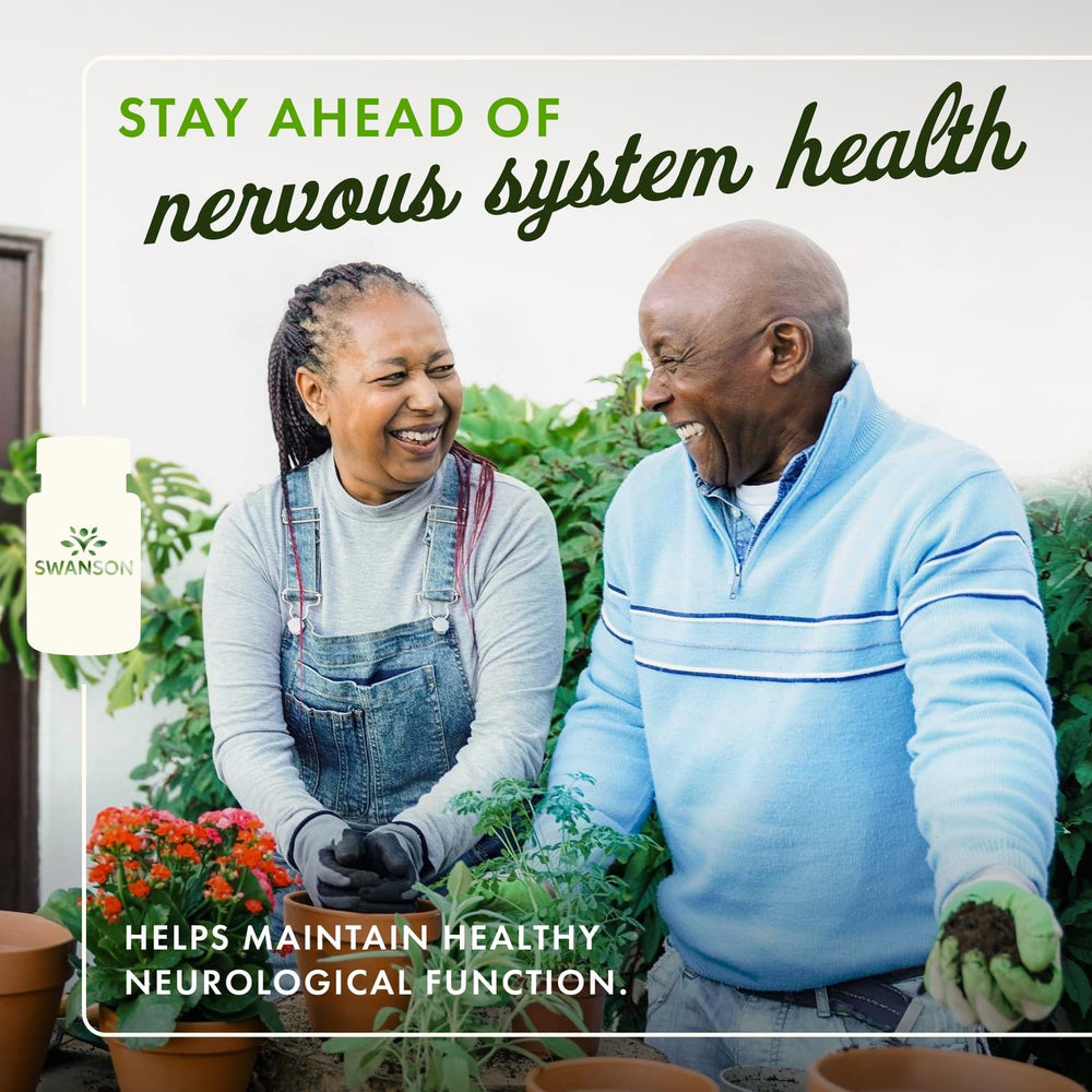 Swanson Acetyl-L-Carnitine capsules close-up for easy daily use.