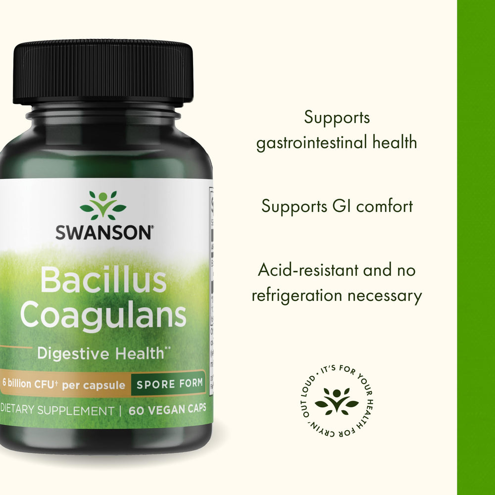 Swanson Bacillus Coagulans pour demonstrates an easy daily dosage.