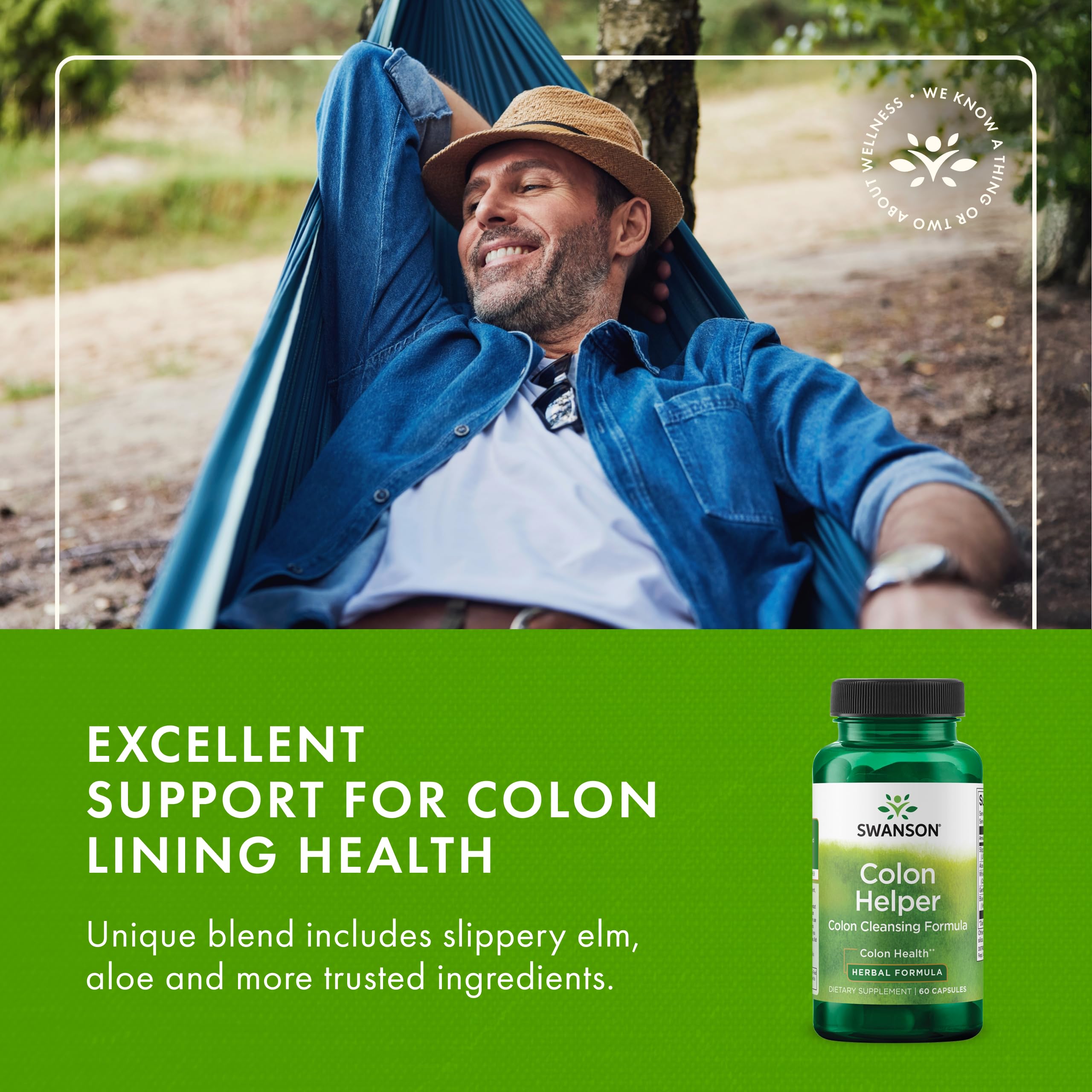 Swanson Colon Helper shelf life guidance per GMP guidelines.