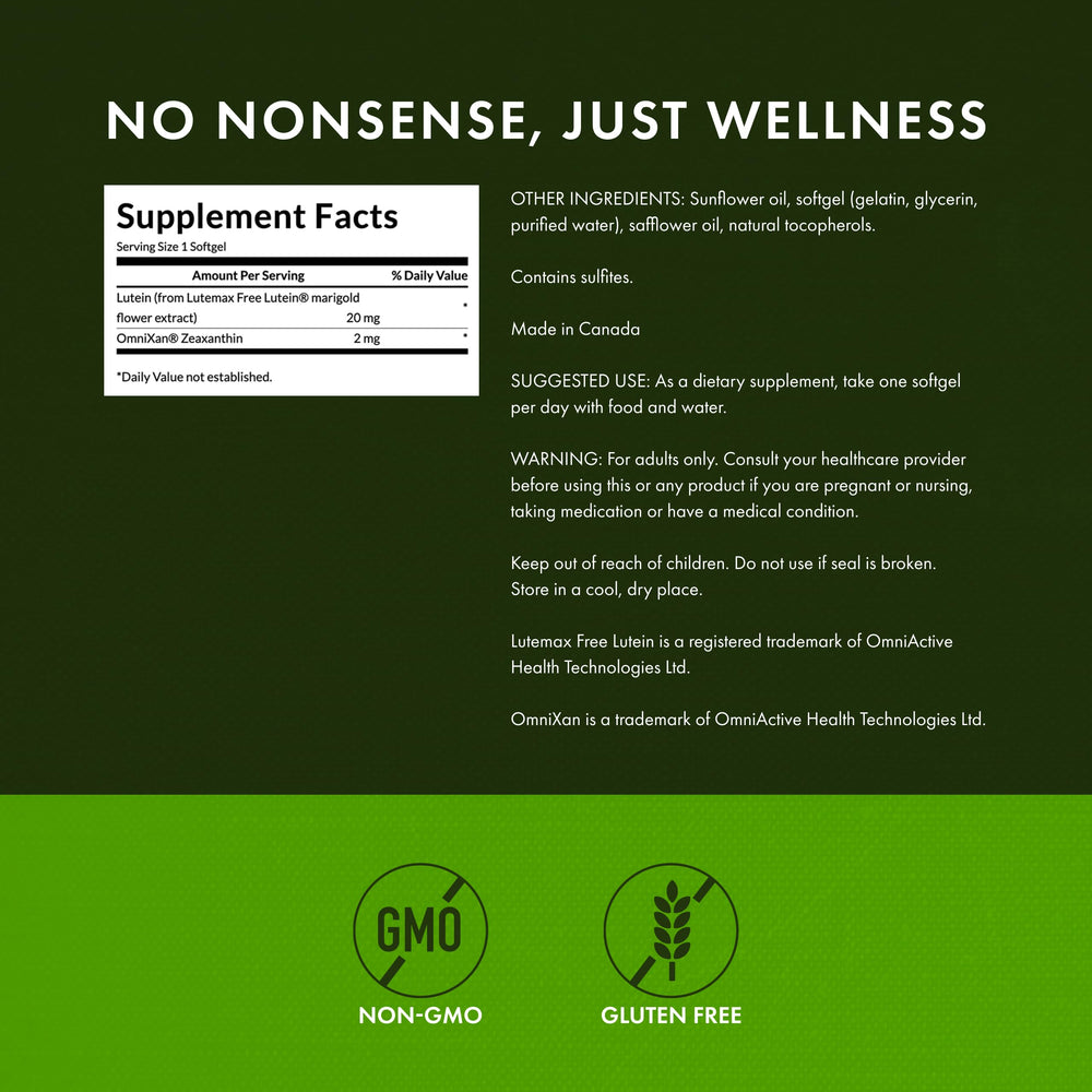 Swanson eye health softgel supports retina and macula comfort while reading.
