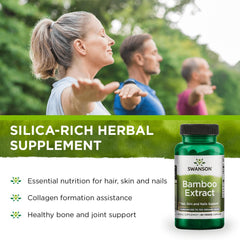 Swanson Bamboo Extract for daily hair and nail nourishment possibilities