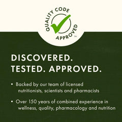 Swanson grape seed extract bottle label view emphasizing quality and purity.