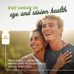 Swanson lutein-zeaxanthin softgels provide vision support during screen use.