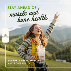 Close up of Swanson Magnesium capsules for daily wellness