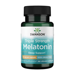 Swanson melatonin 10 mg bottle ready for predictable sleep support