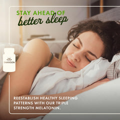 Swanson melatonin capsules close-up for easy nightly intake