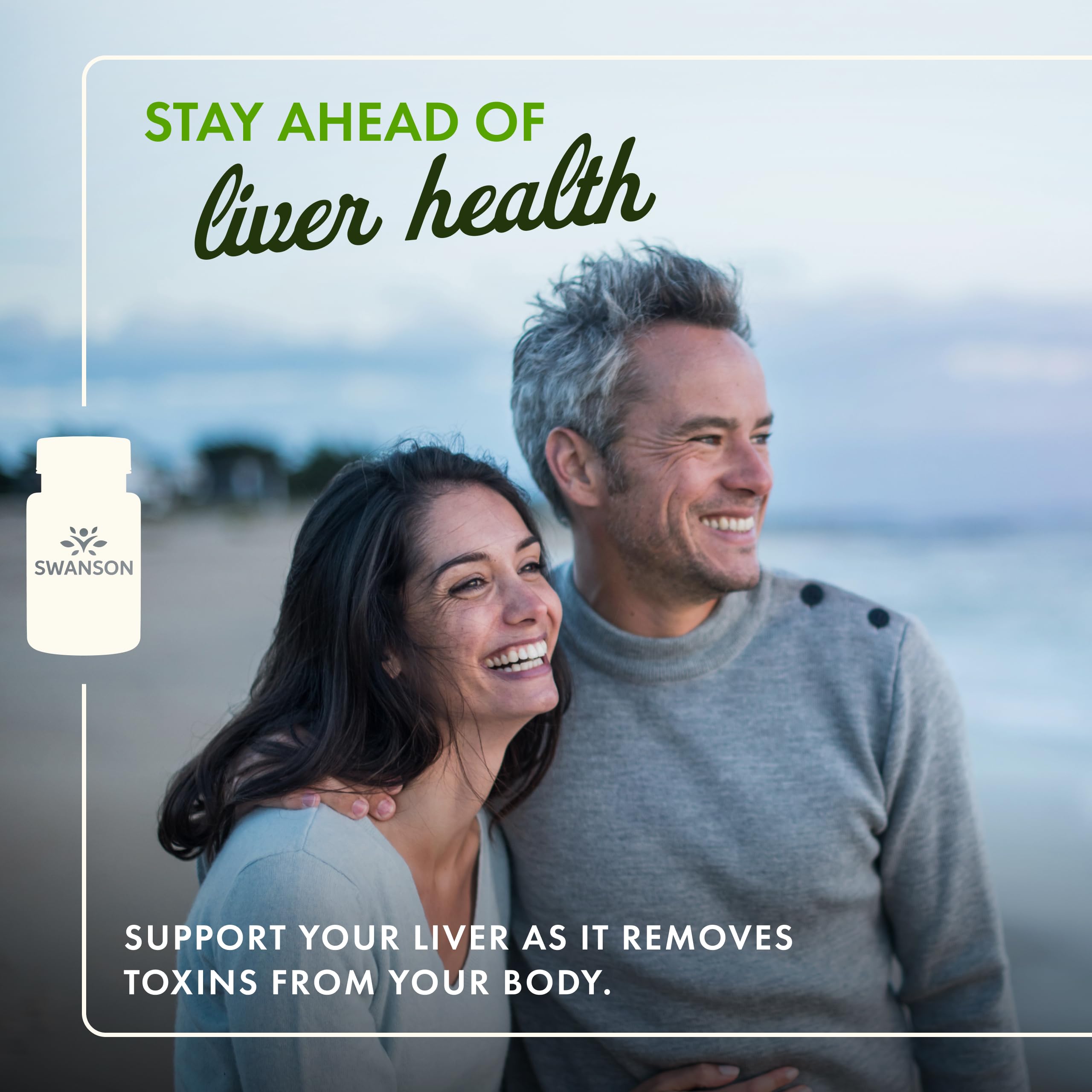 Swanson herbal capsules pack supports daily wellness with Milk Thistle blend