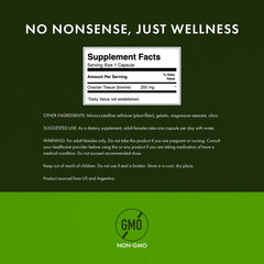 Swanson Ovarian Glandular capsules closeup highlights quality ingredients