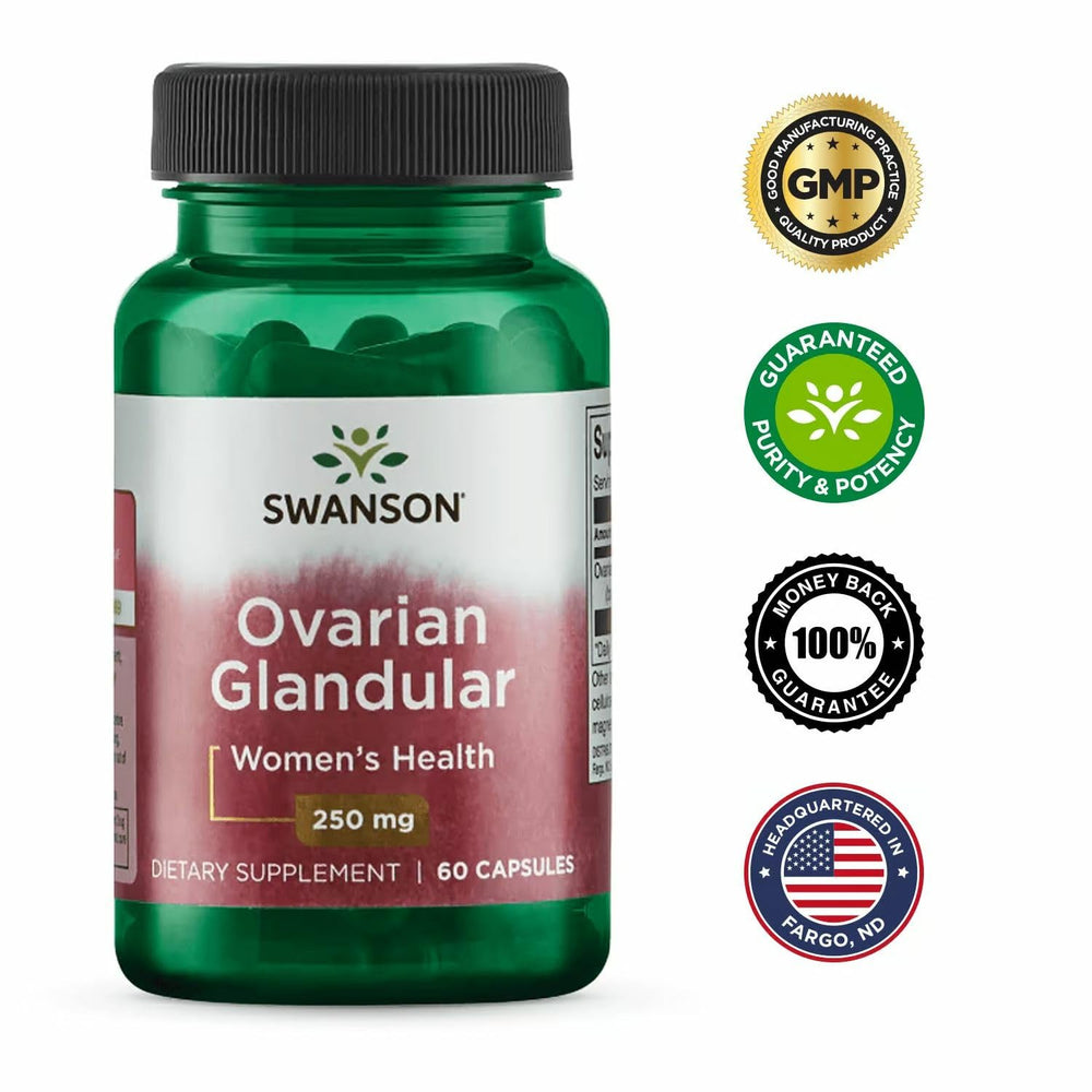 Swanson Ovarian Glandular third-party testing document verification