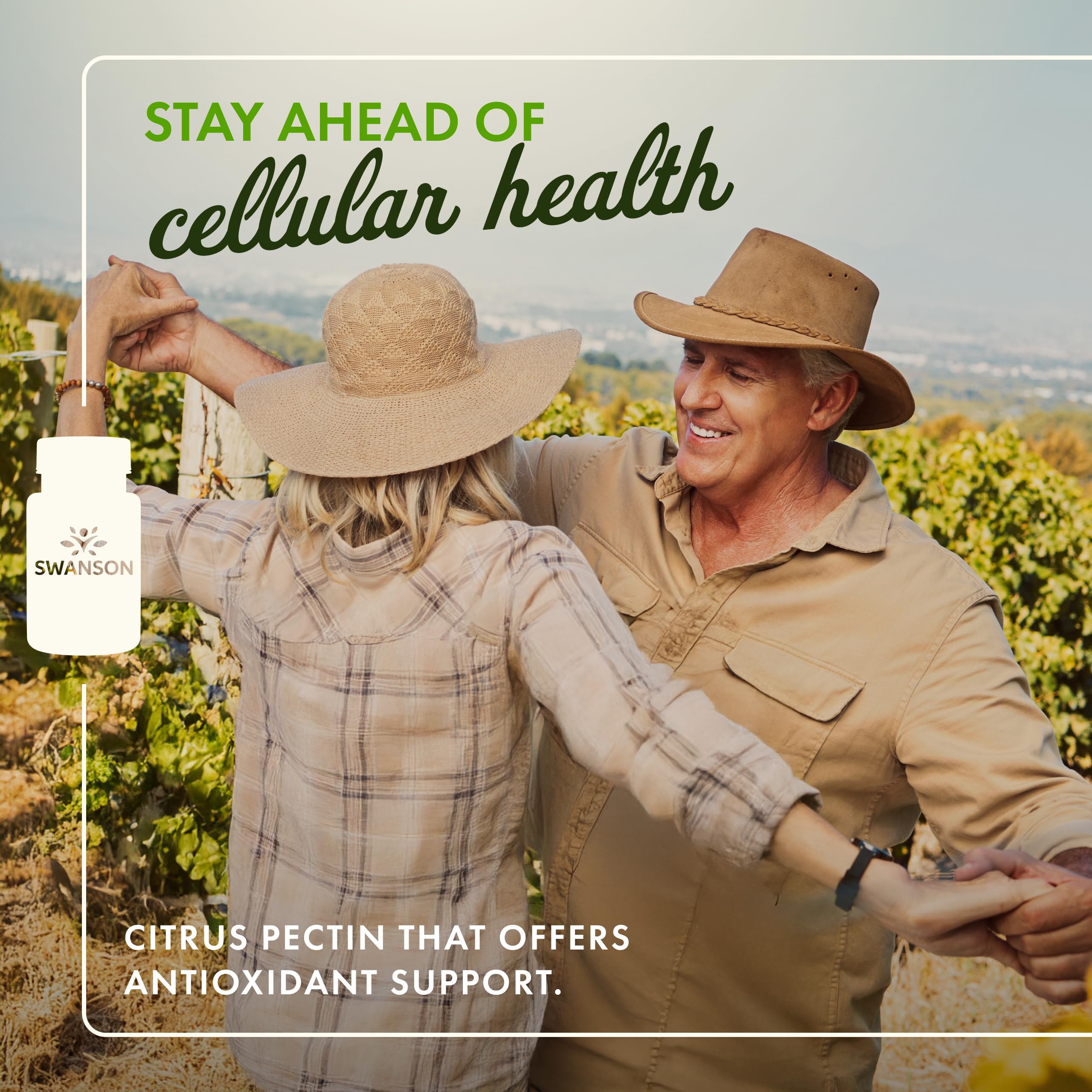 Swanson PectiPure highlights 82% galacturonic acid content for strong absorption.