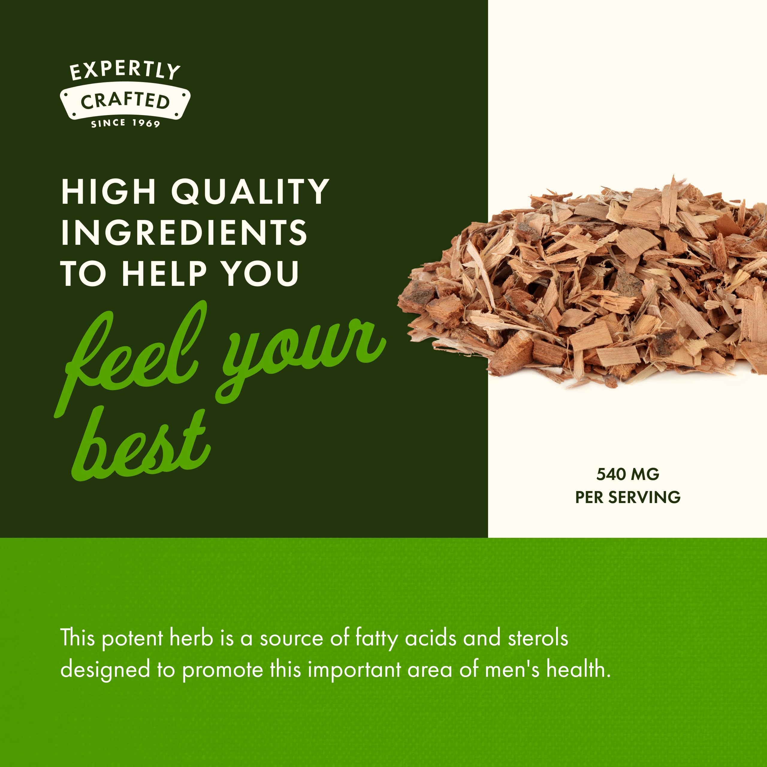 Swanson Saw Palmetto capsules ready for easy dosage