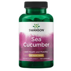 Swanson Sea Cucumber bottle ready-to-take capsules for daily joint support.
