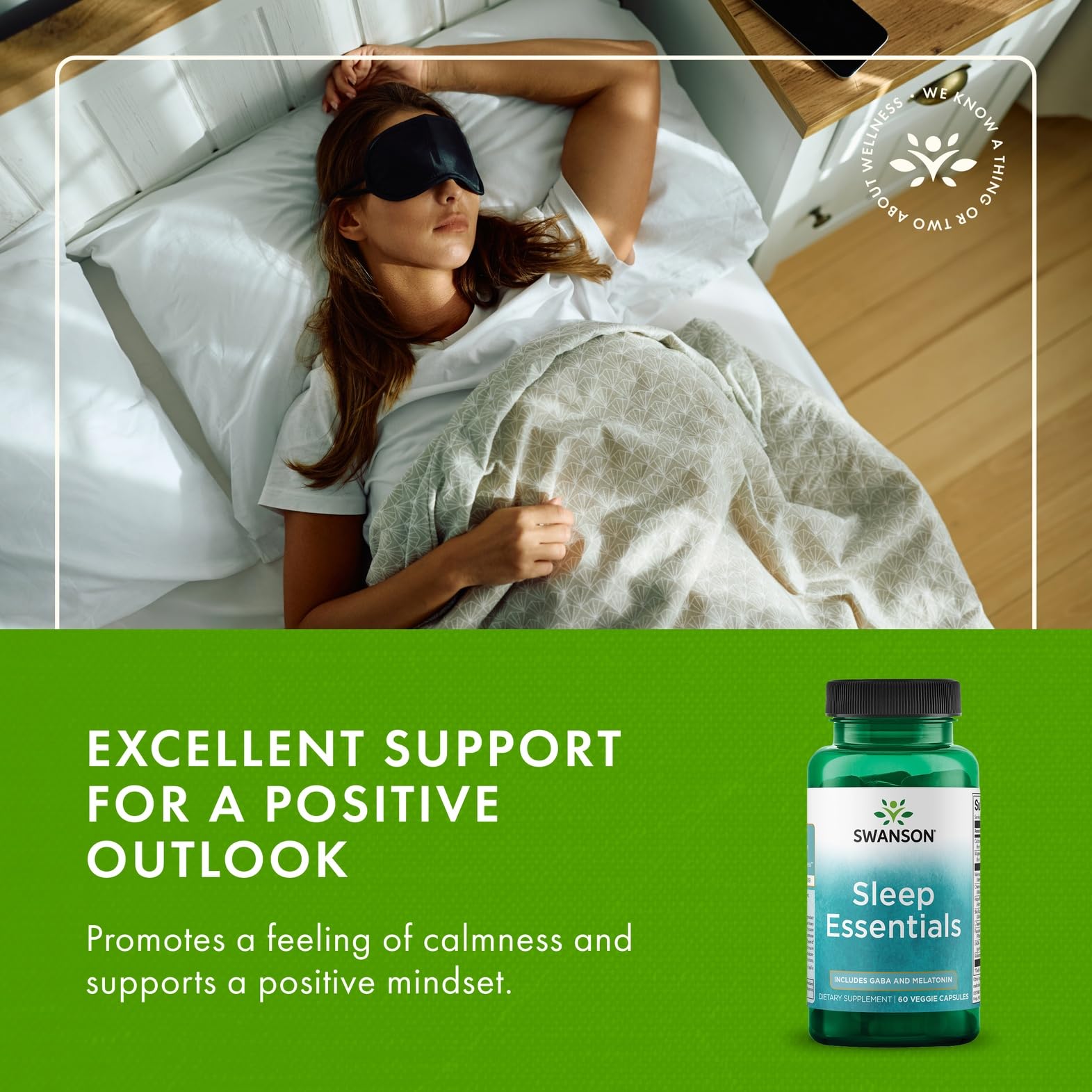 Swanson Sleep Essentials skullcap herb for peaceful evening relaxation